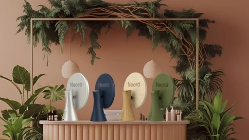 Miroirs Neora personnalisés aux couleurs de marques